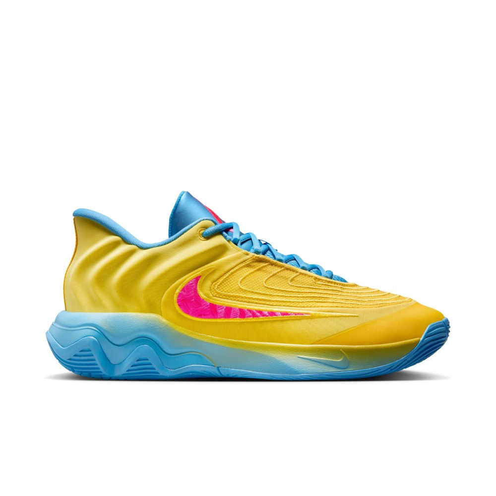 Nike Giannis Immortality 4 Tenis amarillo de hombre para baloncesto