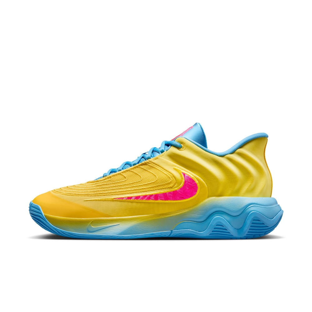 Nike Giannis Immortality 4 Tenis amarillo de hombre para baloncesto