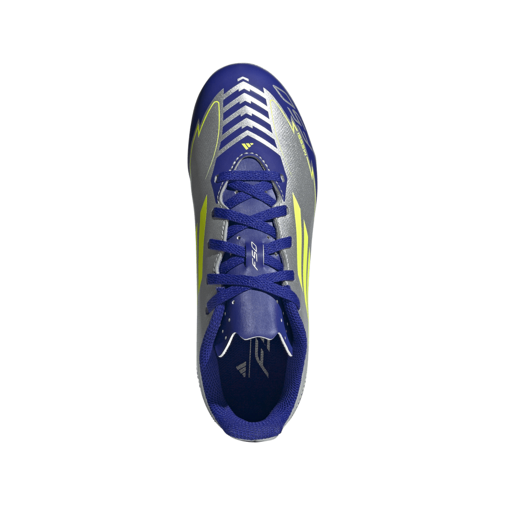 Adidas Guayos F50 Club Messi Firme/Multi-Terren gris de niño para futbol