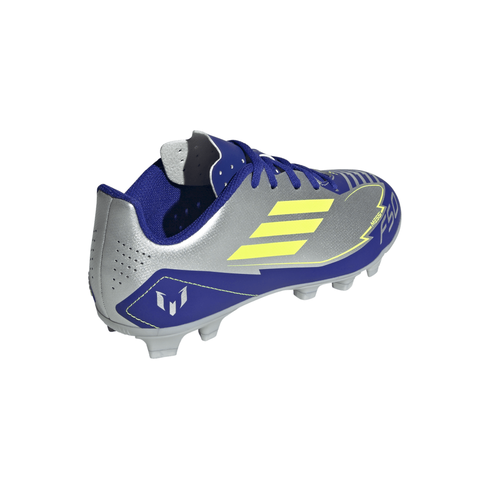 Adidas Guayos F50 Club Messi Firme/Multi-Terren gris de niño para futbol