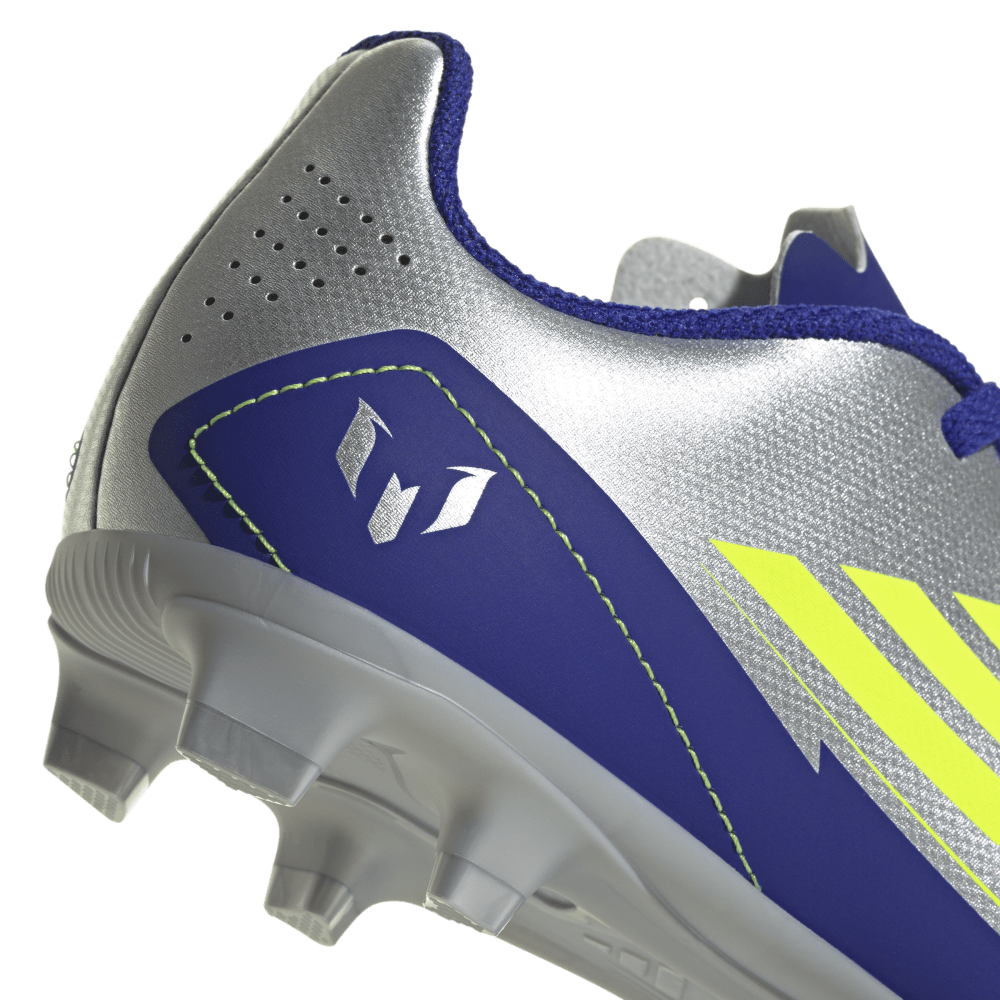 Adidas Guayos F50 Club Messi Firme/Multi-Terren gris de niño para futbol
