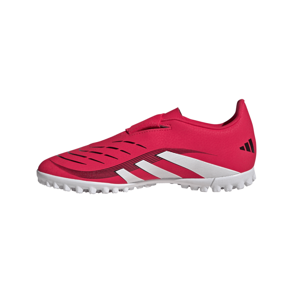 Adidas Guayos Predator Club Cierre Por Contacto rojo de niño para futbol
