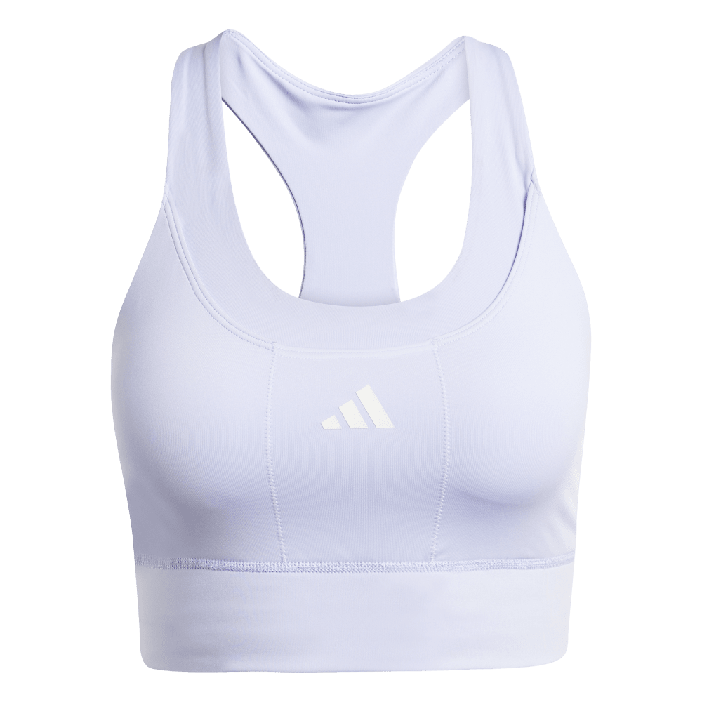 Adidas Top Deportivo Run Pocket Soporte Medio morado de mujer para entrenamiento