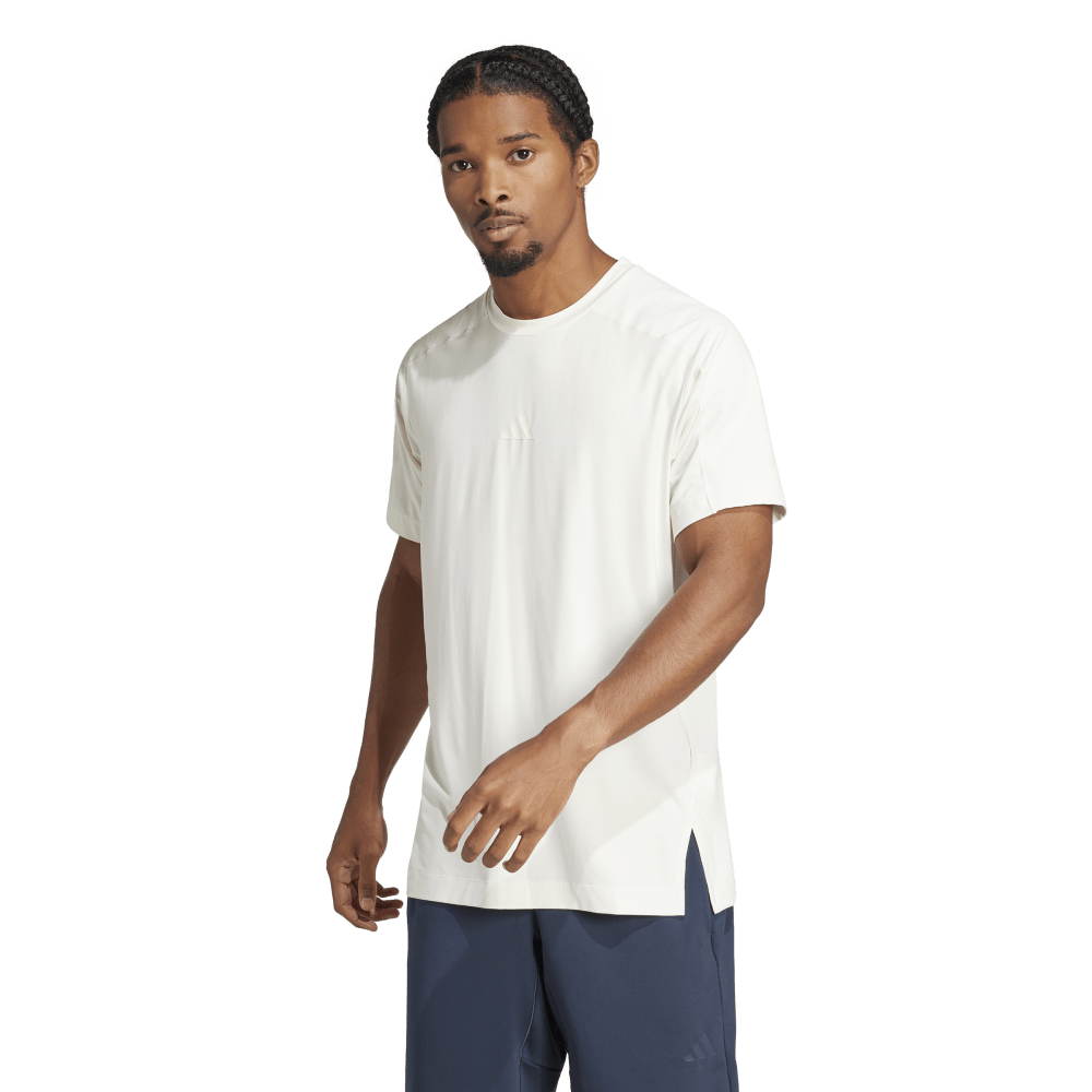 Adidas Puremotion Tee Camiseta Manga Corta blanco de hombre para entrenamiento