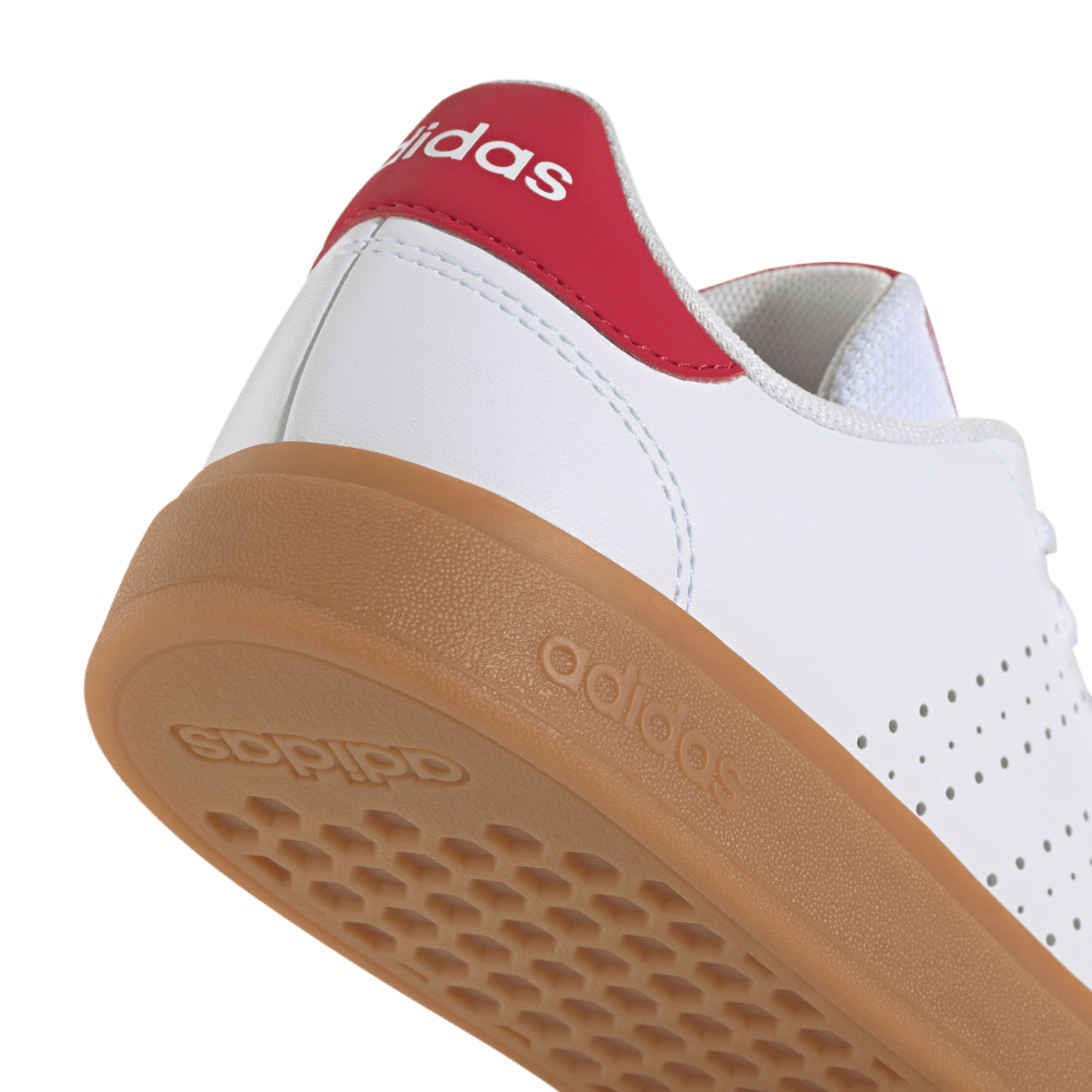 Adidas Tenis Advantage Base 2.0 Ninos blanco de niño lifestyle