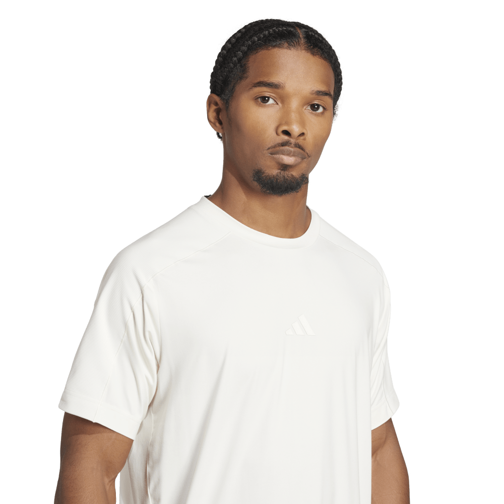 Adidas Puremotion Tee Camiseta Manga Corta blanco de hombre para entrenamiento