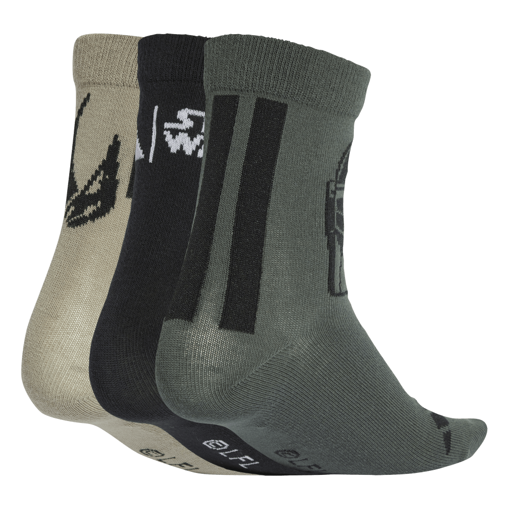 Adidas Y Sw Mndo 3Pp Medias negro unisex lifestyle