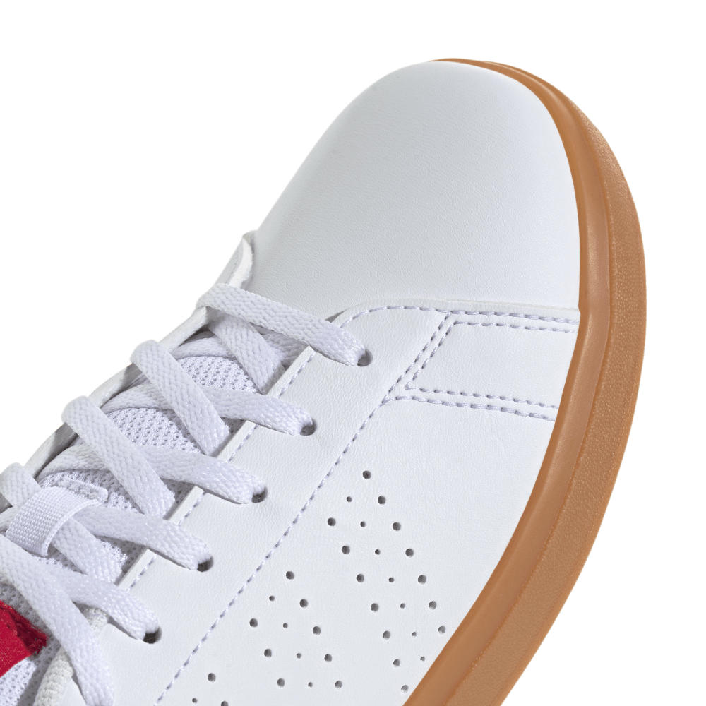 Adidas Tenis Advantage Base 2.0 Ninos blanco de niño lifestyle