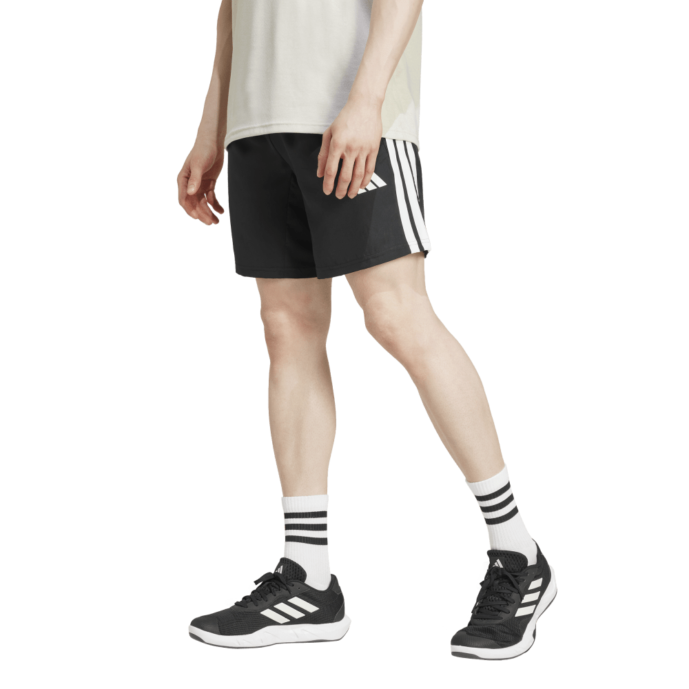 Adidas Tr-Es 3S Wv Sh Pantaloneta negro de hombre para entrenamiento