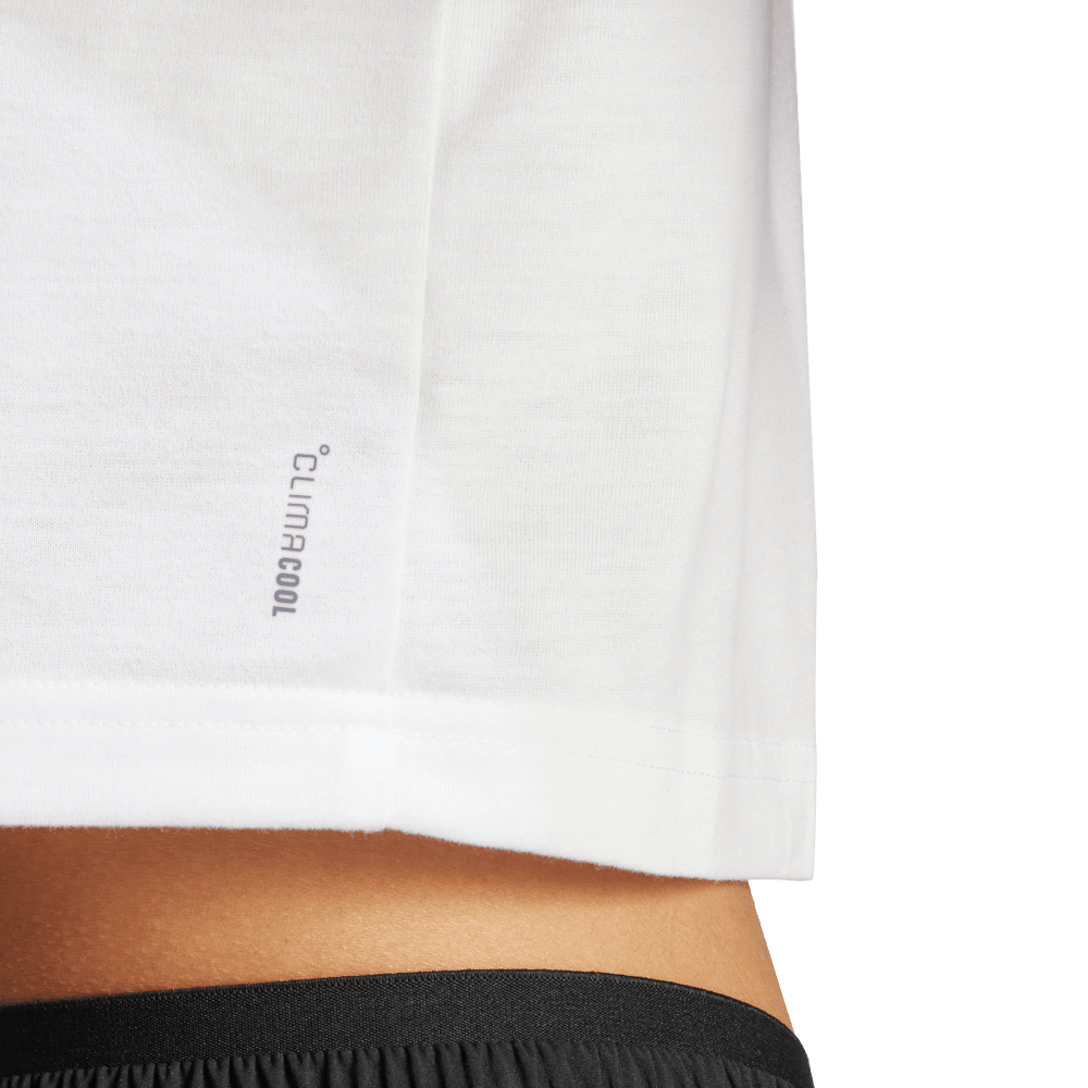 Adidas We Min Tee Camiseta Manga Corta blanco de mujer para entrenamiento