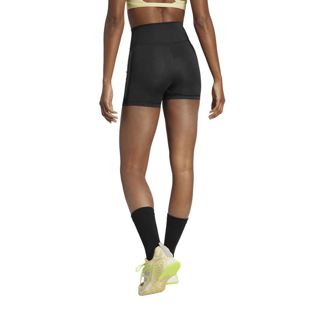Adidas Opt 3S 1/4 Licra negro de mujer para entrenamiento