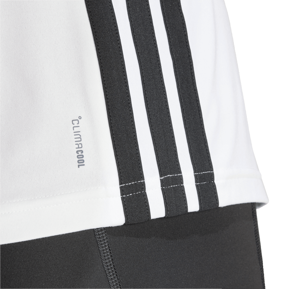 Adidas We 3S Crew Tee Camiseta Manga Corta blanco de mujer para entrenamiento