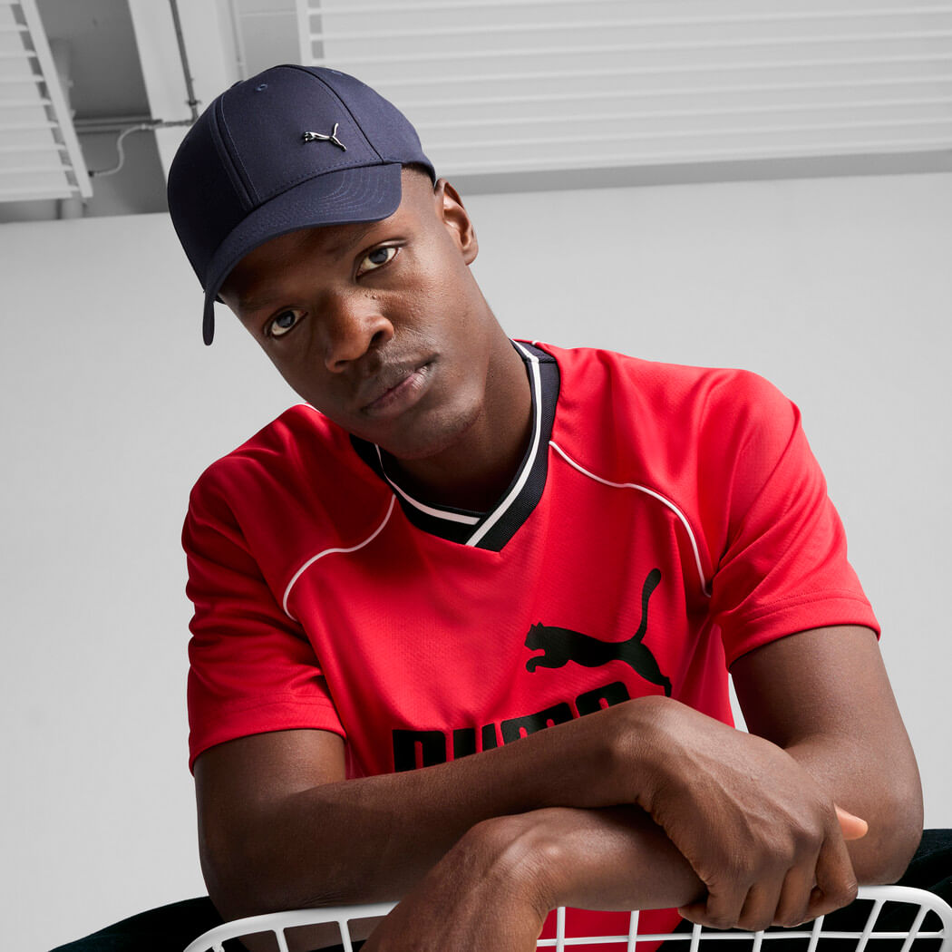 Puma Ess Metal Puma Cat Bb Cap Gorra azul de hombre lifestyle