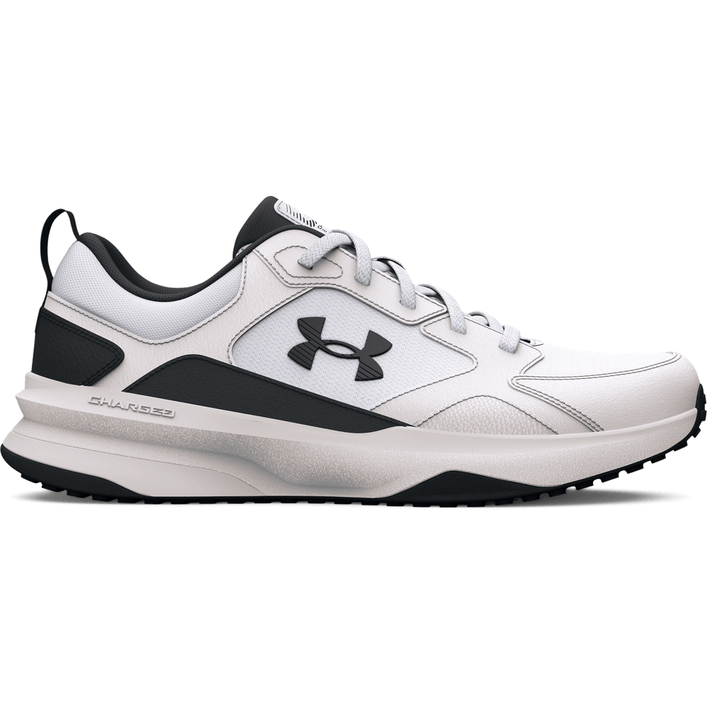 UA Charged Edge Tenis blanco de hombre para entrenamiento