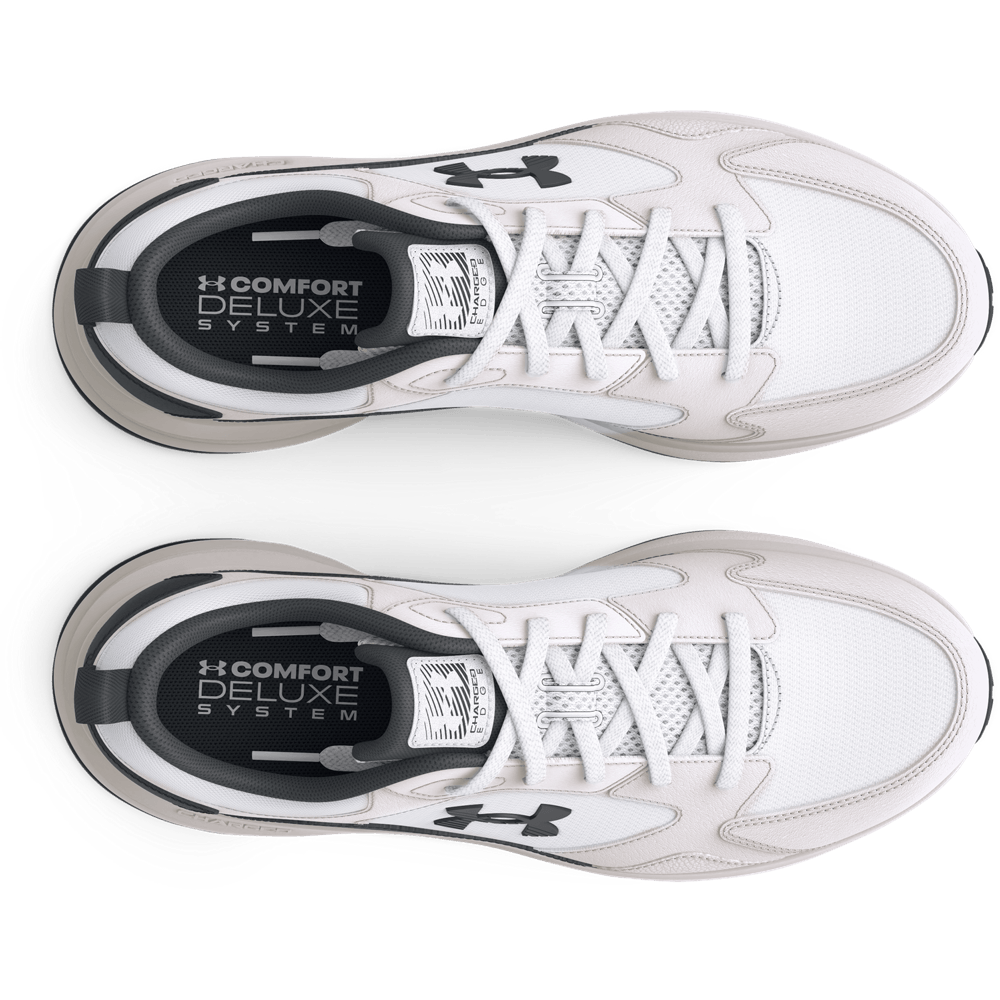UA Charged Edge Tenis blanco de hombre para entrenamiento