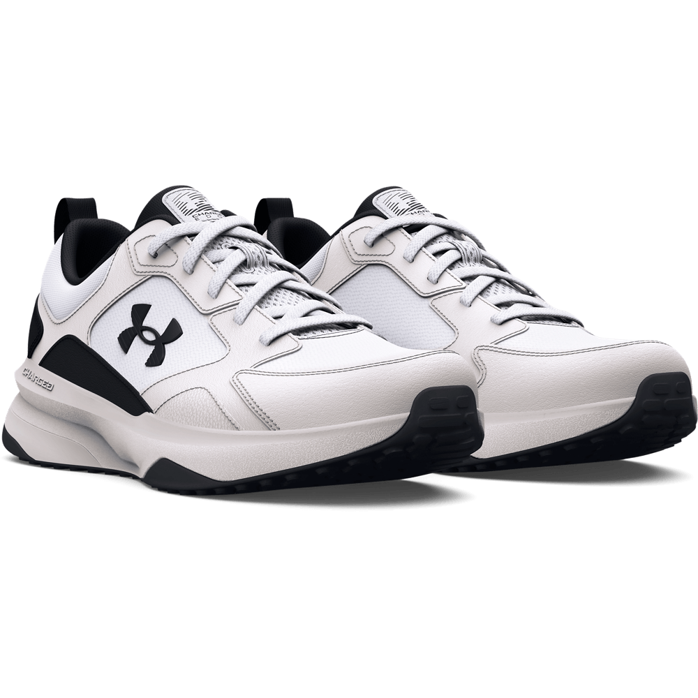 UA Charged Edge Tenis blanco de hombre para entrenamiento