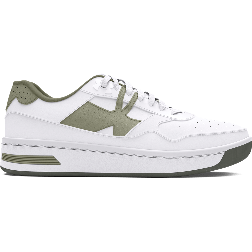 UA W Court 96 Suede Tenis blanco de mujer lifestyle