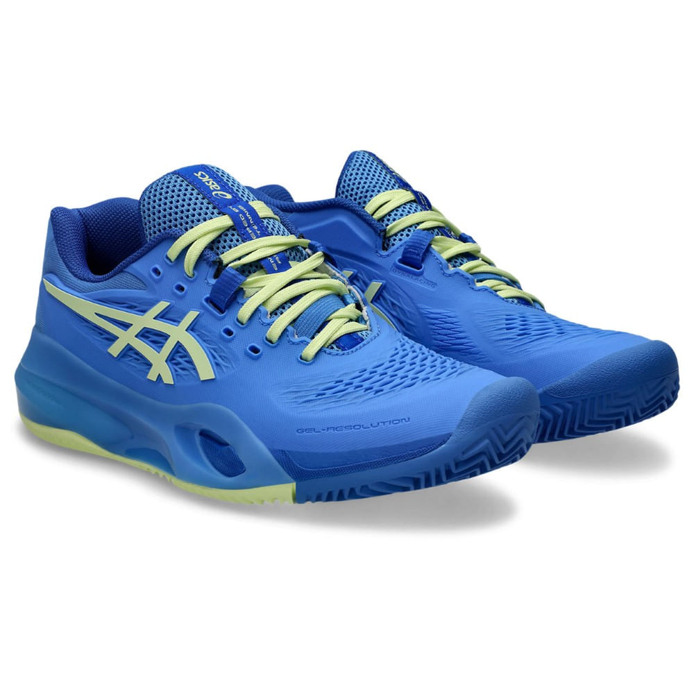 Asics Gel-Resolution X Clay Tenis azul de mujer para tenis