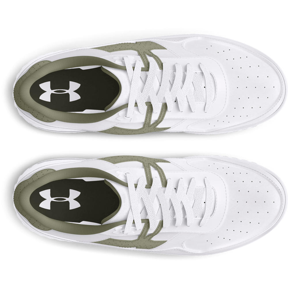 UA W Court 96 Suede Tenis blanco de mujer lifestyle