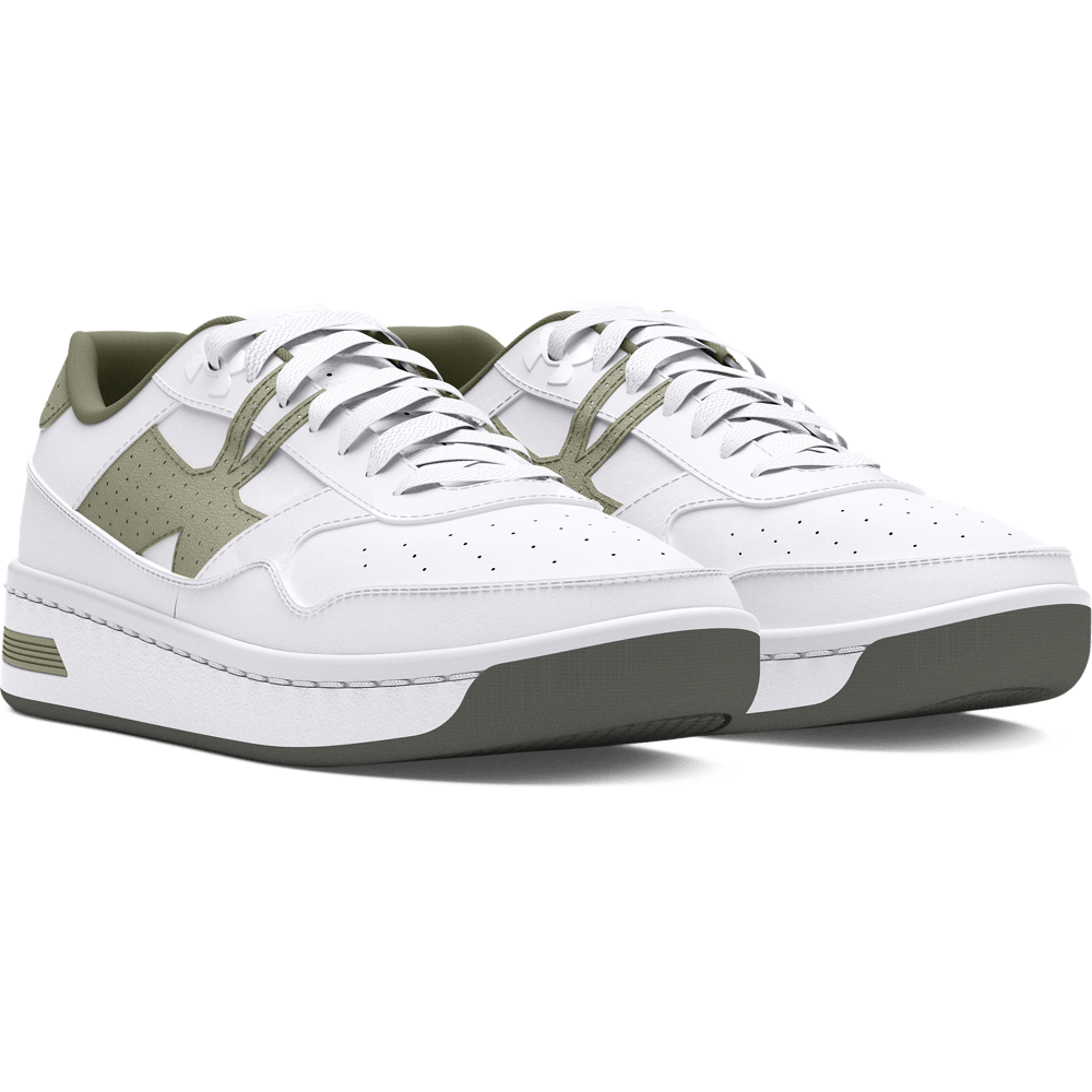 UA W Court 96 Suede Tenis blanco de mujer lifestyle