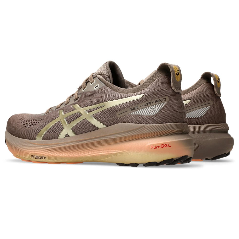 Asics Gel-Kayano 31 Luxe Tenis gris de hombre para correr