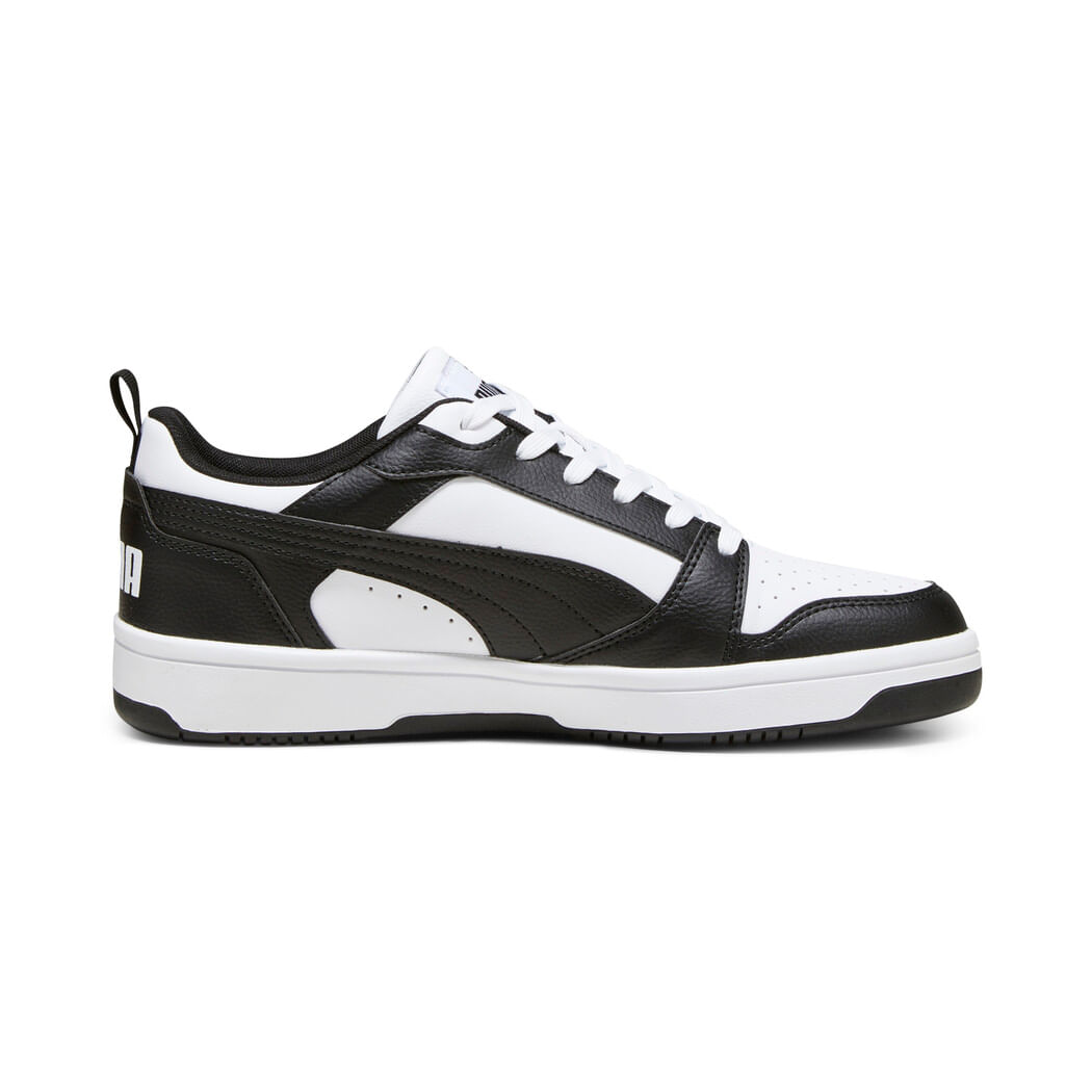 Puma Rebound V6 Low Tenis blanco de hombre lifestyle