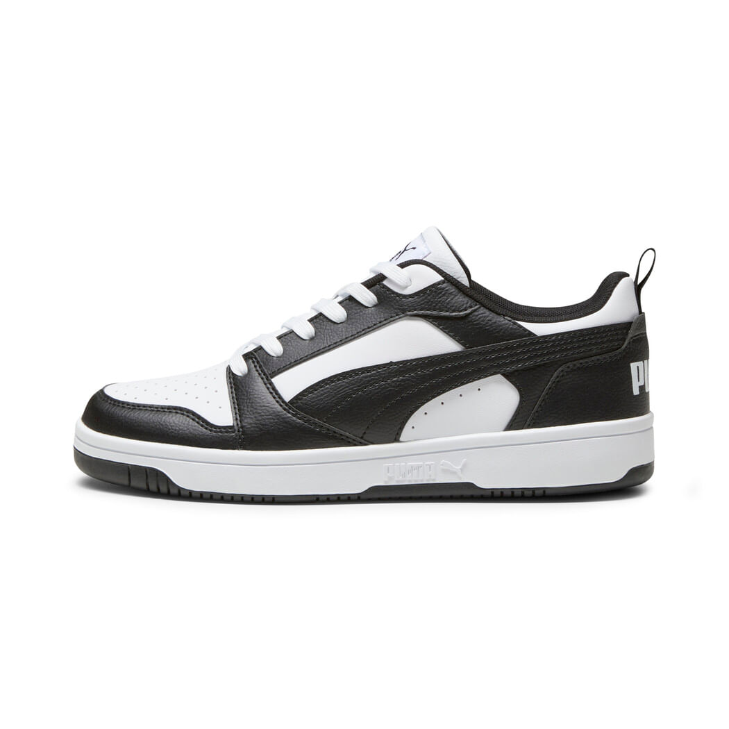 Puma Rebound V6 Low Tenis blanco de hombre lifestyle