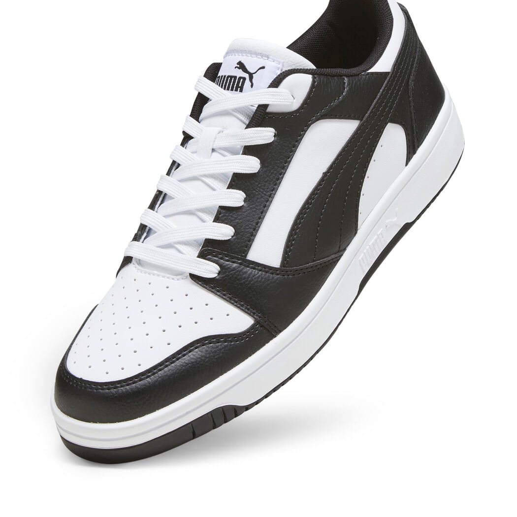 Puma Rebound V6 Low Tenis blanco de hombre lifestyle
