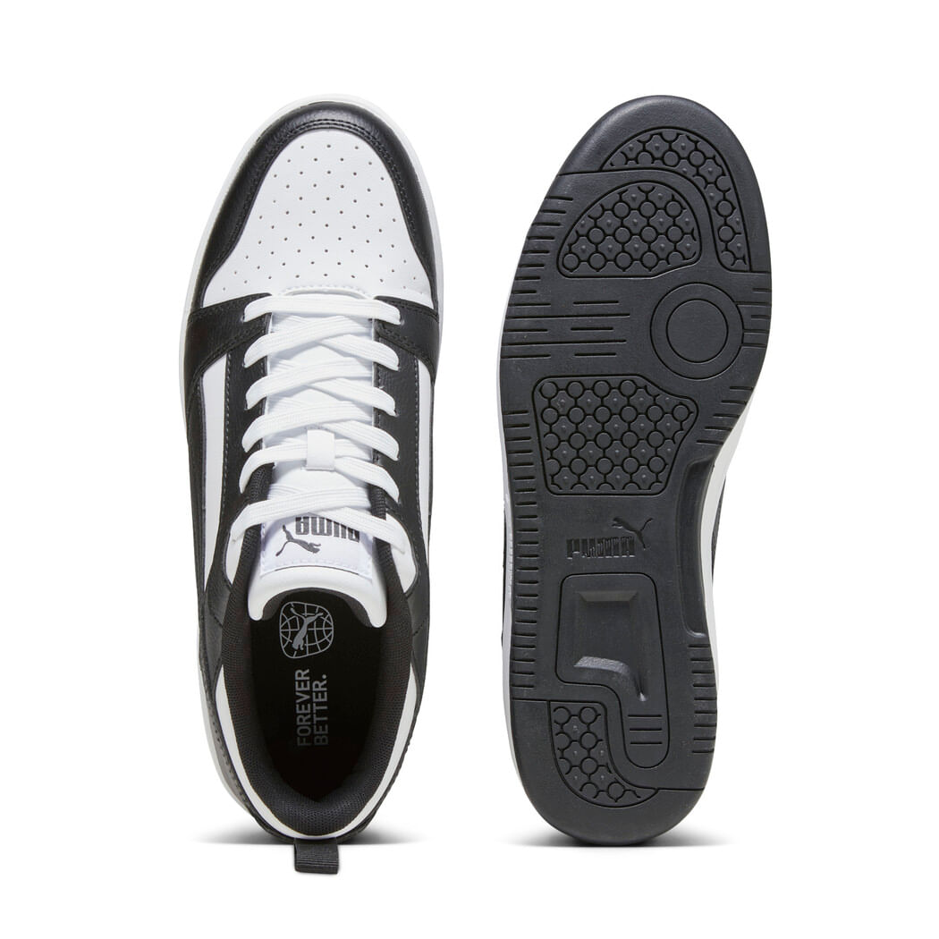 Puma Rebound V6 Low Tenis blanco de hombre lifestyle