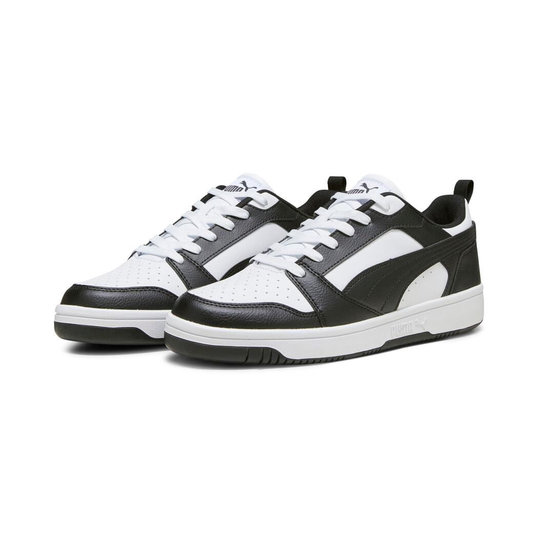 Puma Rebound V6 Low Tenis blanco de hombre lifestyle