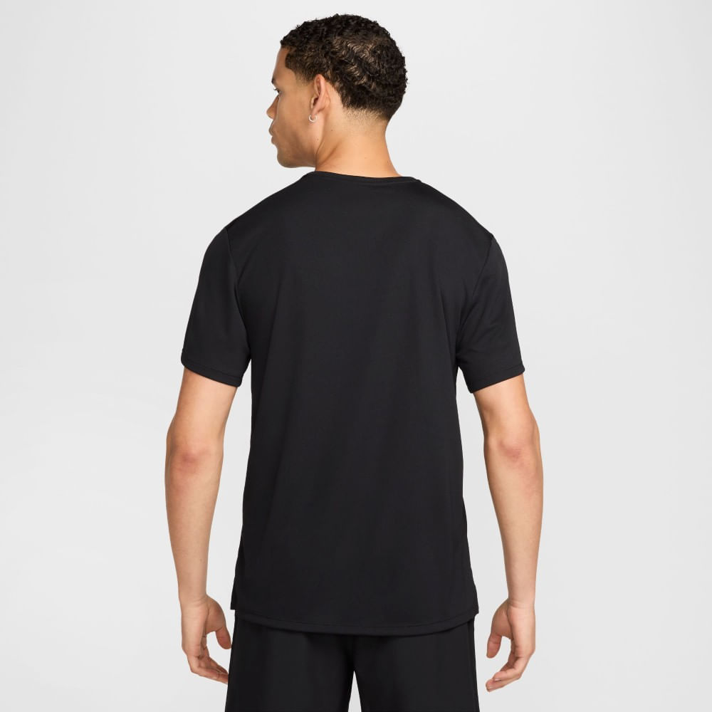 Nike M Nk Run Energy Miler Ss Top Camiseta Manga Corta negro de hombre para correr