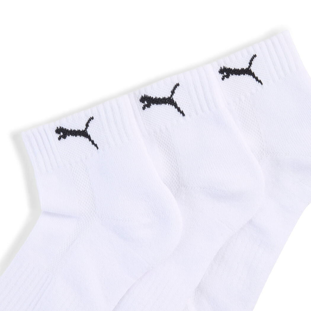 Puma Puma Unisex Cushioned Quarter 3P Medias negro unisex lifestyle