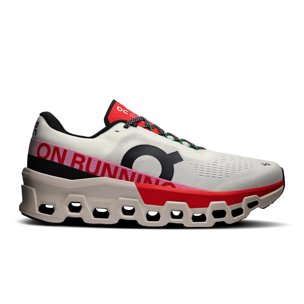 On Cloudmonster 2 Tenis blanco de hombre para correr