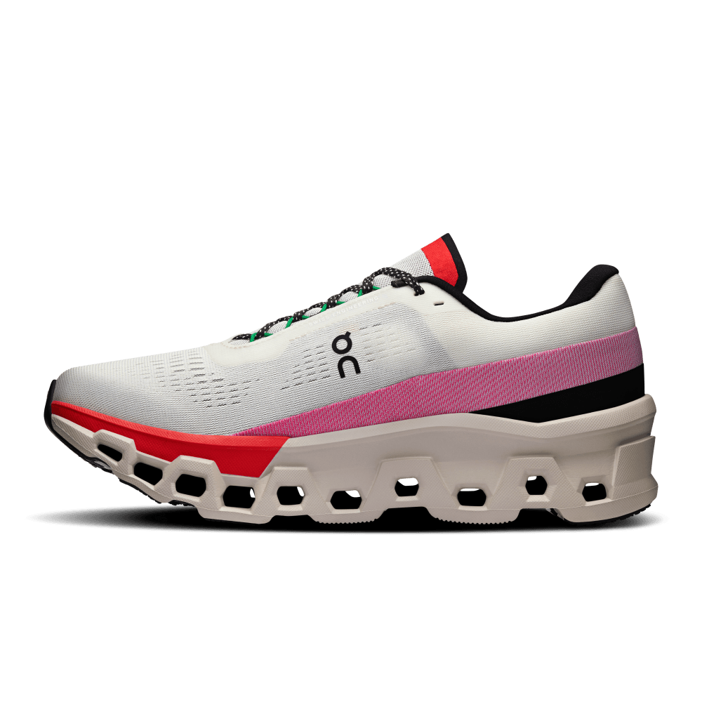 On Cloudmonster 2 Tenis blanco de hombre para correr