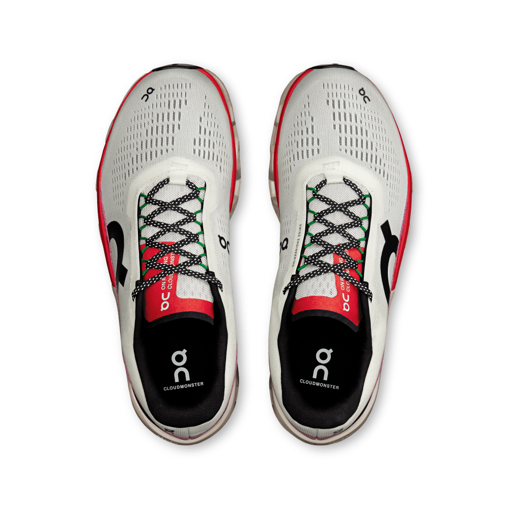 On Cloudmonster 2 Tenis blanco de hombre para correr