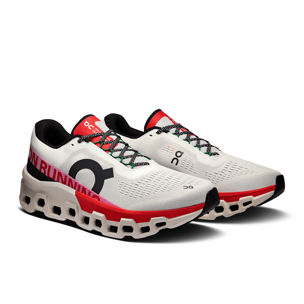 On Cloudmonster 2 Tenis blanco de hombre para correr