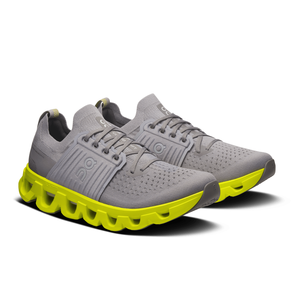 On Cloudswift 4 Tenis gris de hombre para correr