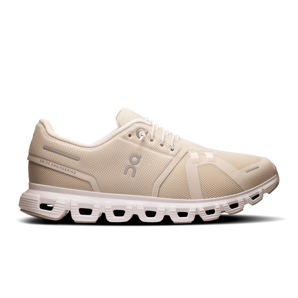 On Cloud 6 Tenis gris de mujer lifestyle