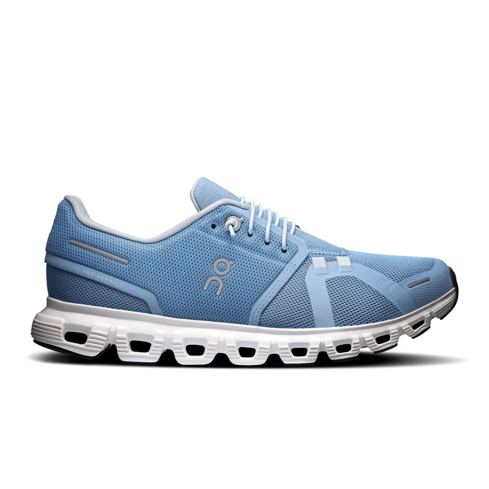 On Cloud 6 Tenis gris de mujer lifestyle