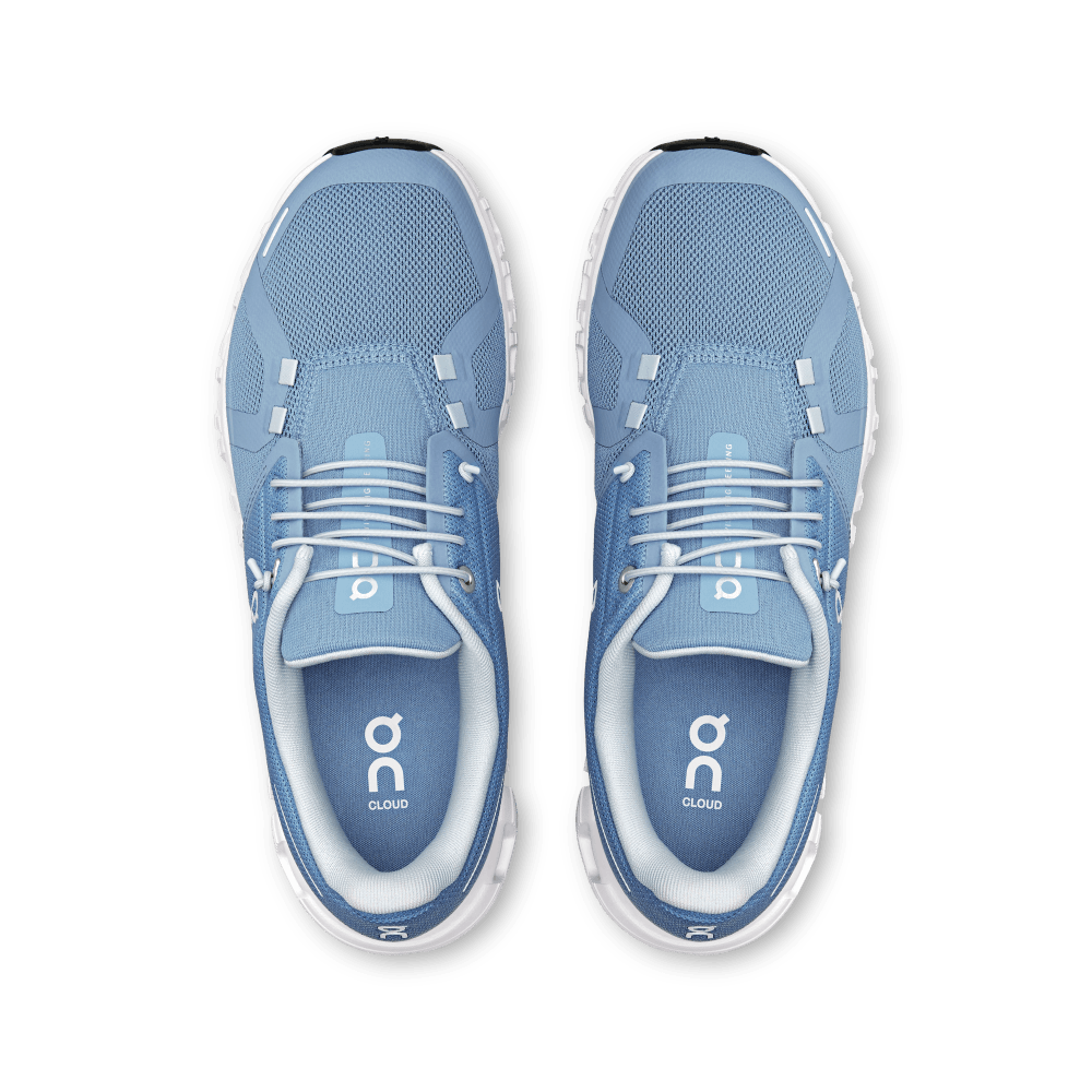 On Cloud 6 Tenis gris de mujer lifestyle