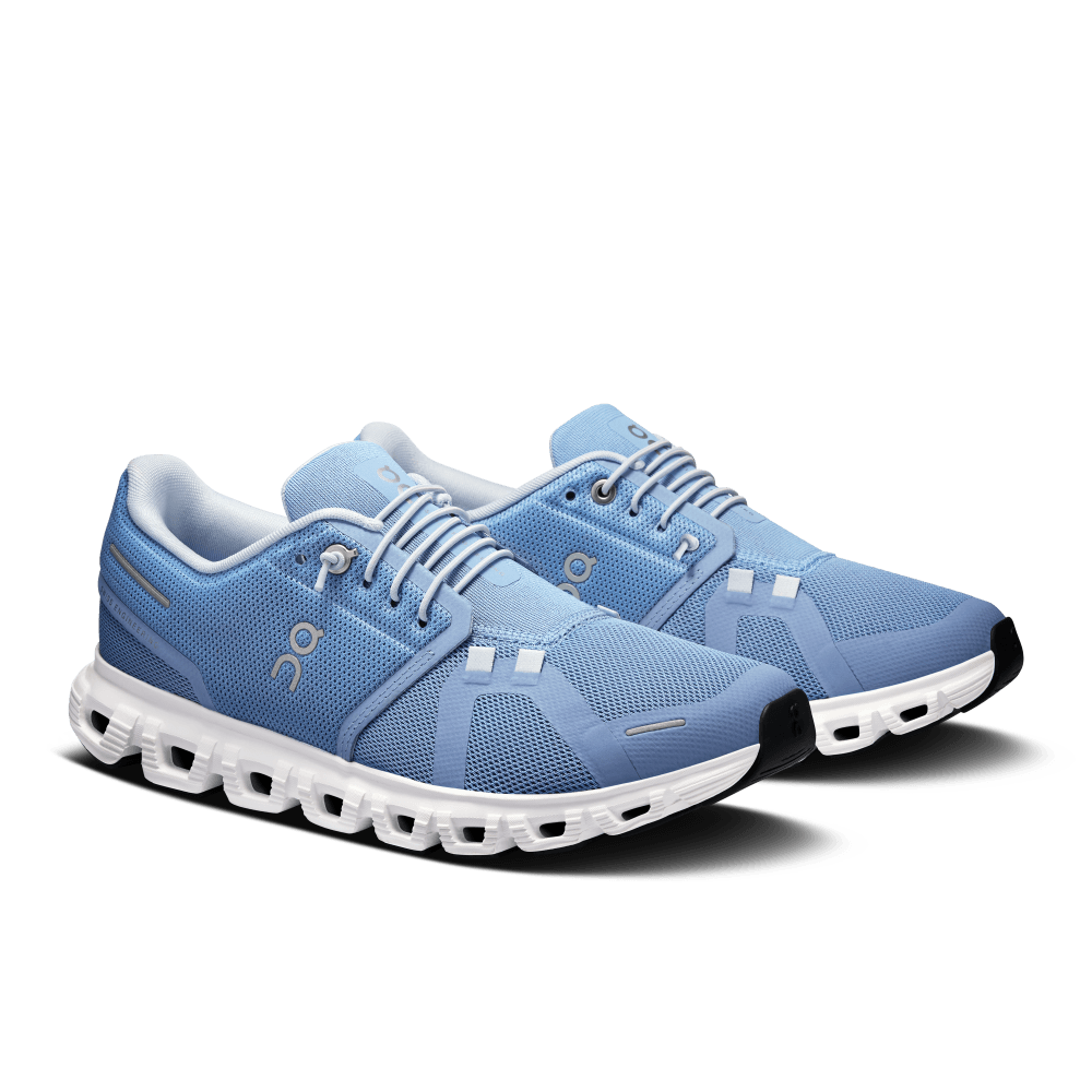On Cloud 6 Tenis gris de mujer lifestyle