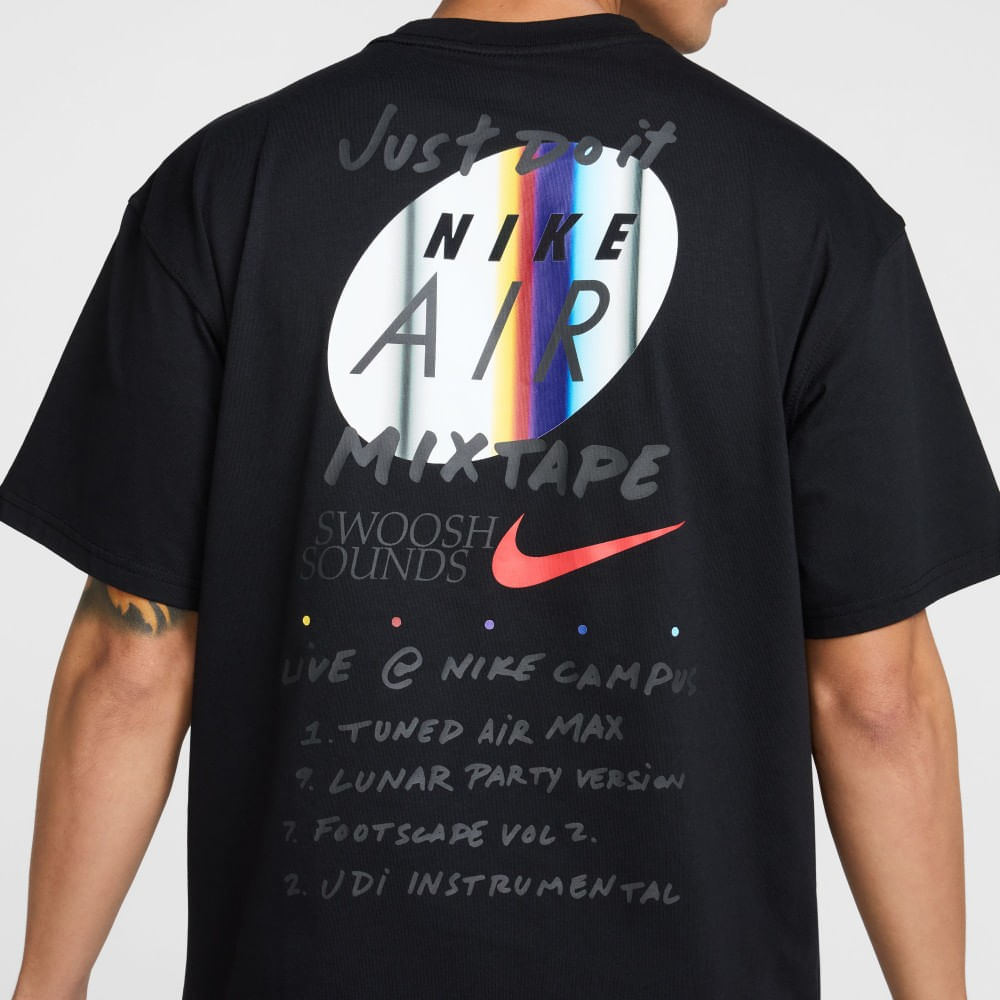 Nike U Nsw Tee M90 Oc Mixtape Camiseta Manga Corta negro de hombre lifestyle
