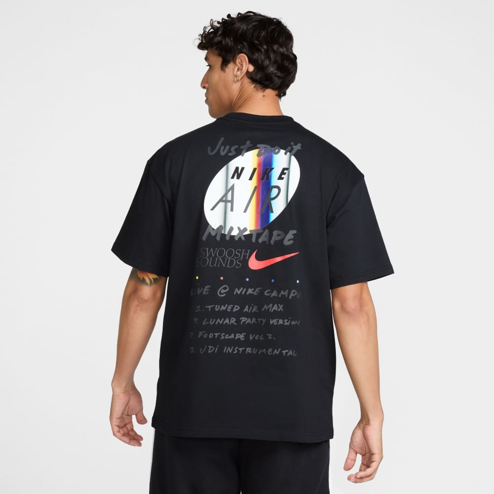 Nike U Nsw Tee M90 Oc Mixtape Camiseta Manga Corta negro de hombre lifestyle