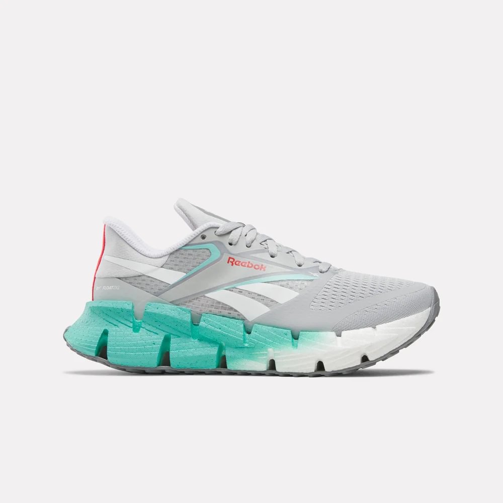 Reebok Floatzig 1 Tenis gris de mujer para correr