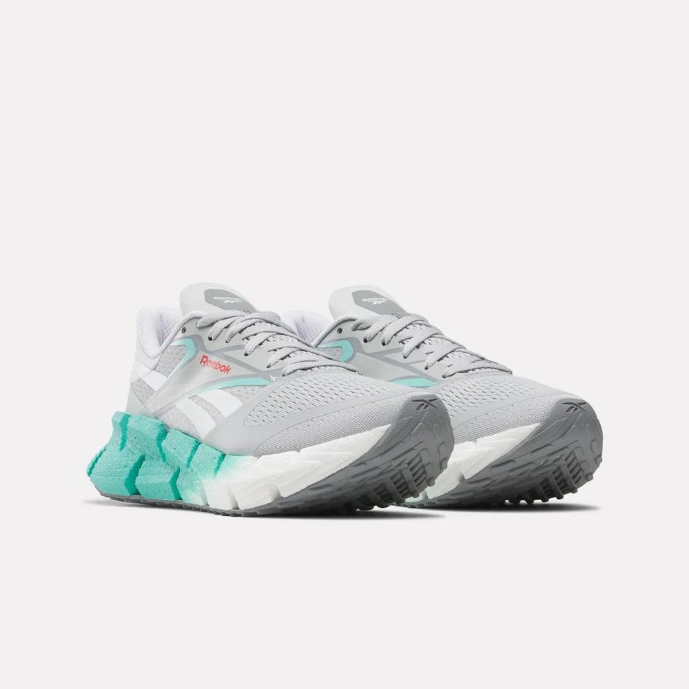 Reebok Floatzig 1 Tenis gris de mujer para correr