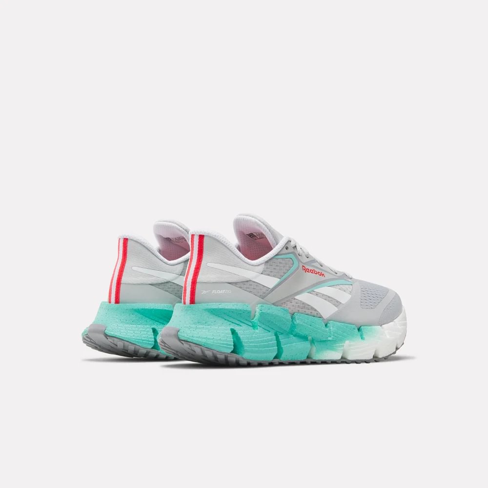 Reebok Floatzig 1 Tenis gris de mujer para correr