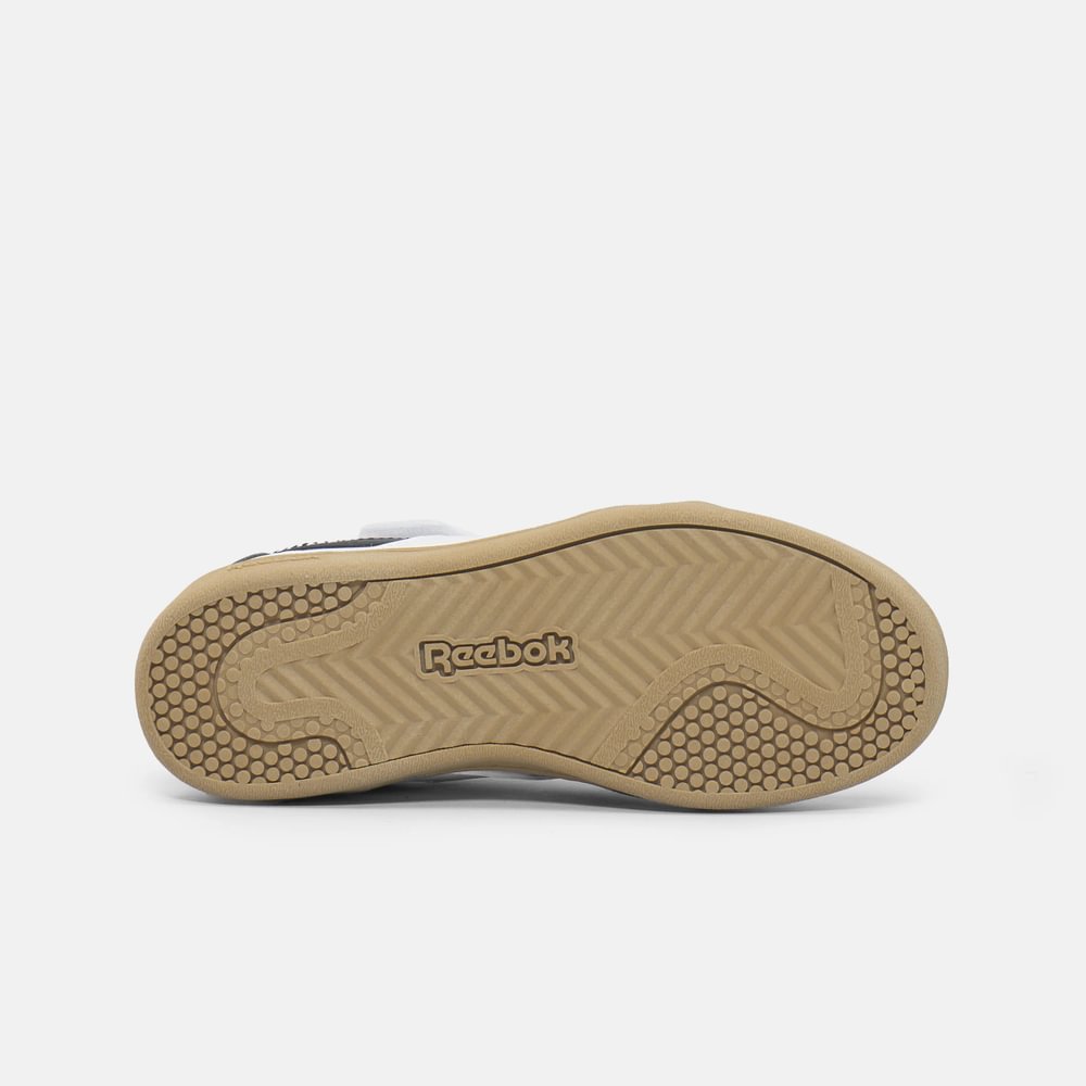 Reebok Smash Edge Elastic & Top Strap Tenis blanco de niño para tenis