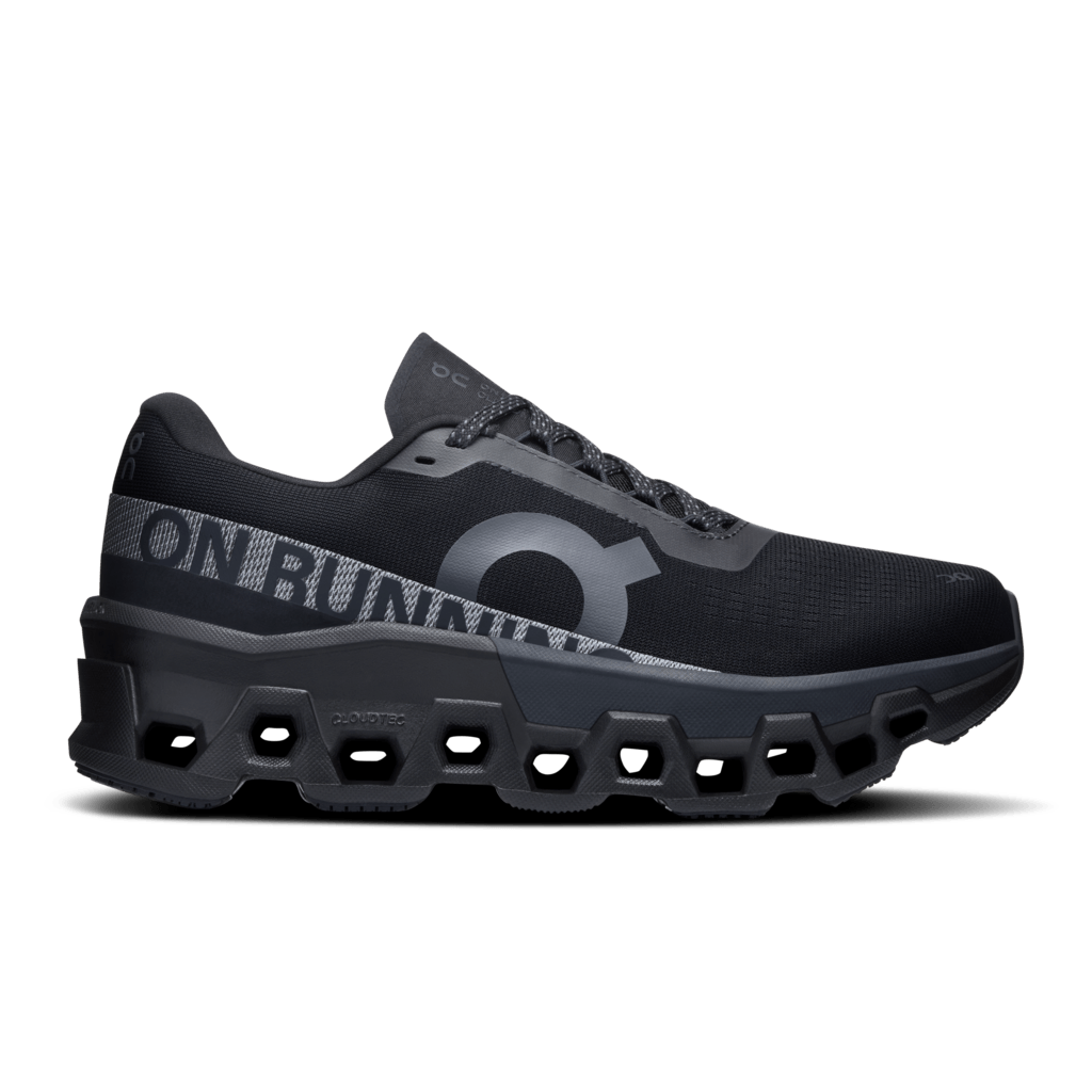 On Cloudmonster 2 Tenis negro de mujer para correr