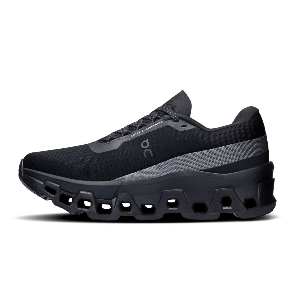 On Cloudmonster 2 Tenis negro de mujer para correr