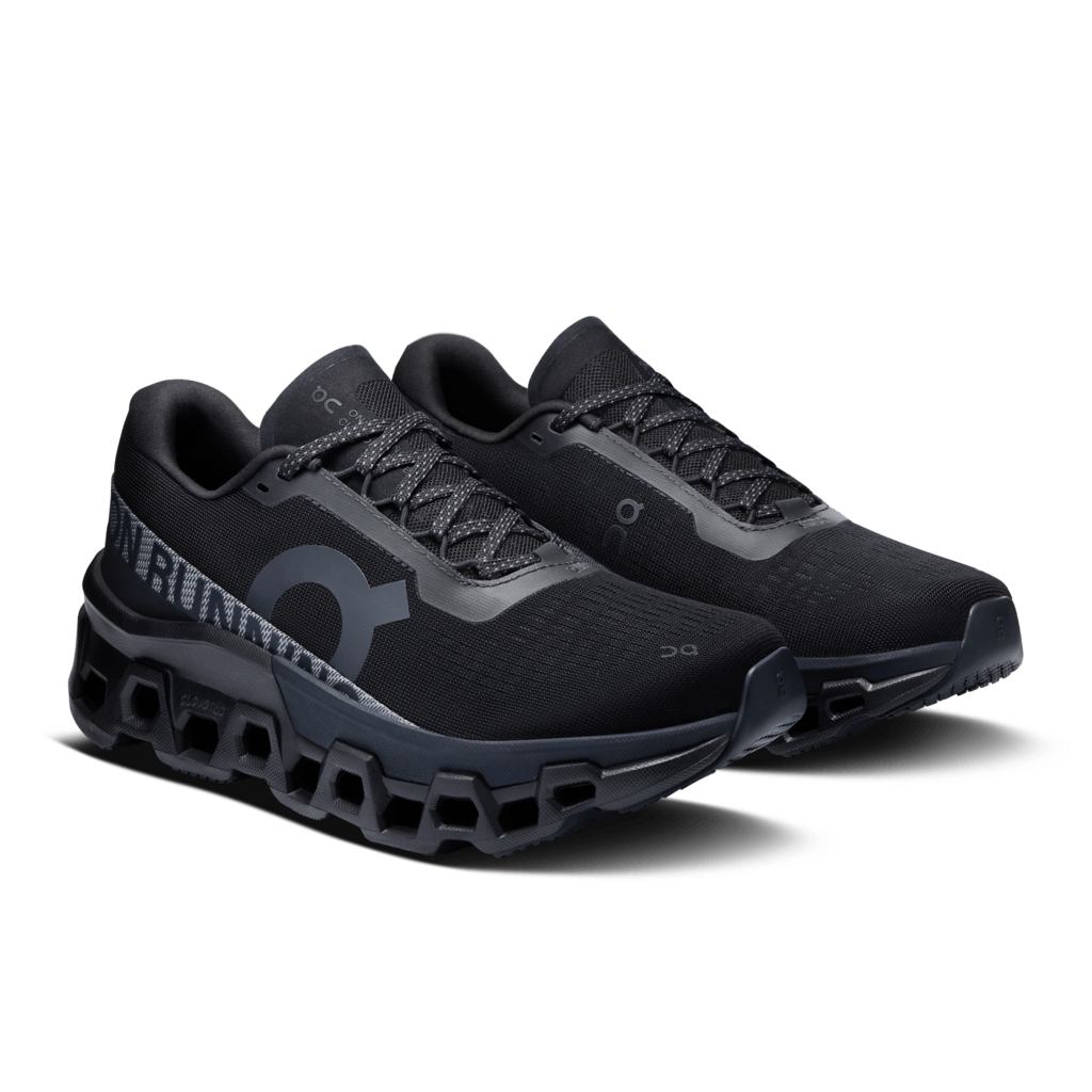 On Cloudmonster 2 Tenis negro de mujer para correr